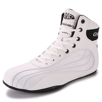 Профессиональная обувь для борьбы унисекс, Брендовая дизайнерская обувь для бокса, мужская Женская спортивная обувь, боевые ботинки, нескользящие боксерские ботинки