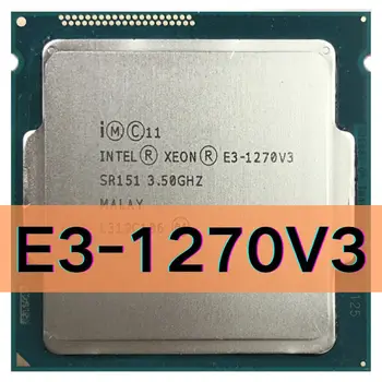Процессор Intel Xeon E3-1270 v3 E3 1270 v3 E3 1270v3 3,5 ГГц LGA1150 8 МБ Четырехъядерный восьмипоточный процессор E3 1270 V3 CPU SR151