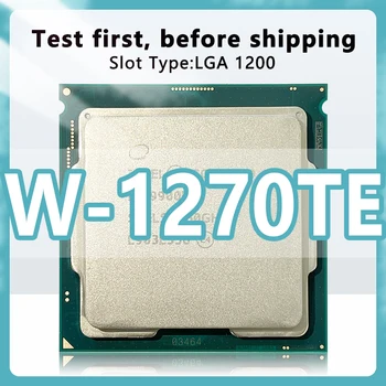 Процессор Xeon W-1270TE 14 нм 8 Ядер 16 Потоков 2,0 ГГц 16 МБ 35 Вт процессор FCLGA1200 для Материнской платы Рабочей станции W480 Чипсеты W1270TE