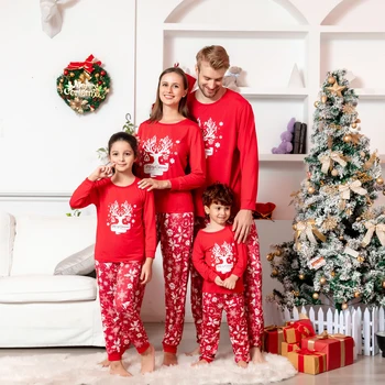 Рождественская одежда для семьи, Пижамный комплект, Рождественский Мультфильм, Рождественская одежда для сна для взрослых и детей, Пижама, реквизит, одежда для вечеринок