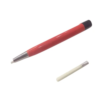 Ручка для удаления ржавчины с часами, инструмент для полировки царапин из стекловолокна, инструмент для ремонта деталей часов с заменой волоконной щетки.
