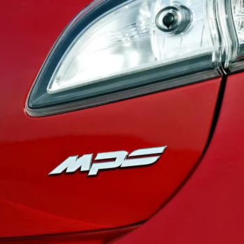 Серебряная Эмблема MPS Наклейка На Задний Багажник Наклейка С Логотипом MPS Для Mazda 626 323 CX-5 RX-8 CX-7 CX-9 ATANZE Axela Наклейка Mazda ABS
