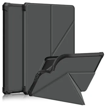 Смарт-Обложка Для Funda Kindle Paperwhite 2021 Case 11-го поколения с Подставкой из Искусственной кожи для электронных книг Capa Для Kindle Paperwhite 5 Case 2021