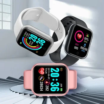 Смарт-часы для Android Женские Мужские Детские смарт-часы Фитнес-часы Браслет Мужские смарт-часы для женщин Smart
