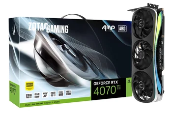 СОВЕРШЕННО НОВАЯ видеокарта ZO TAC GeForce RTX 4070 Ti AMP Extreme AIRO