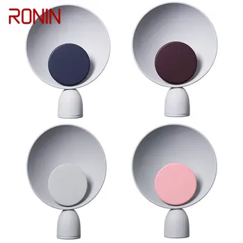 Современная декоративная настольная лампа RONIN Простой дизайн Креативный Мини-настольный светильник Home LED для фойе, гостиной, прикроватной тумбочки в офисе