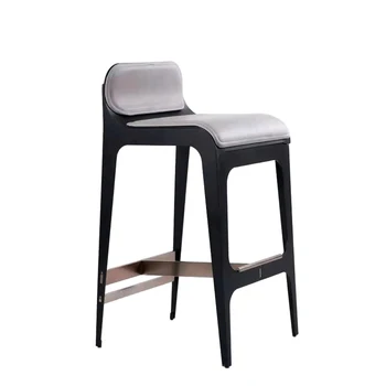 Современная мебель Black gold blade Barton дизайнерский классический простой стул Nordic bar chairs