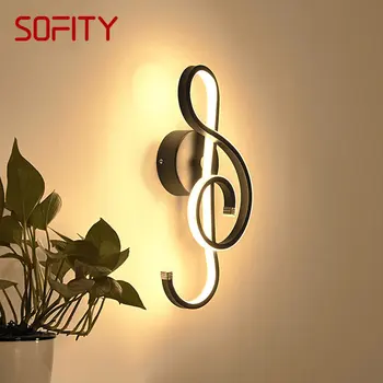 Современный винтажный настенный светильник RONIN Креативный дизайн светодиодного внутреннего бра для дома, гостиной, спальни