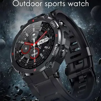 Спортивные смарт-часы K22 с поддержкой Bluetooth-вызова 2023 Новые умные часы с управлением музыкой и будильником-напоминанием для телефона Android D3V1