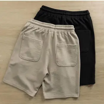 Стильные короткие брюки свободного кроя, мужские летние шорты для бега по Хай-Стрит