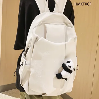 Студенческий дорожный Женский рюкзак с надписью, холщовая милая школьная сумка, рюкзаки для книг в стиле каваи для девочек, женская модная сумка для ноутбука