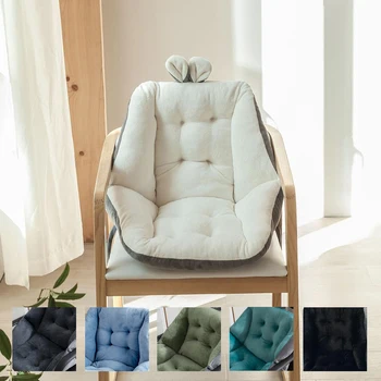 Удобная мультяшная подушка для офисного кресла, дивана и автомобиля, набитая сверхмягким коротким плюшем, идеально подходит для отдыха