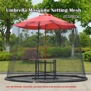 Уличный зонт, стол, ширма, жуки, комары, сетка для пикника во внутреннем дворике, 300x230 см для стола с навесом, сада, пляжа