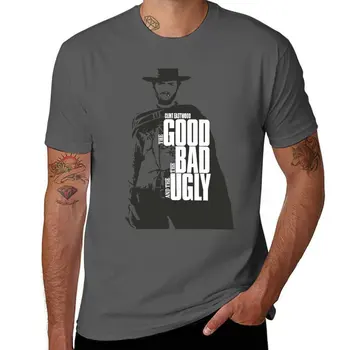 Футболка Клинта Иствуда, изготовленная на заказ, забавная футболка, футболки для любителей спорта, тренировочные рубашки для мужчин