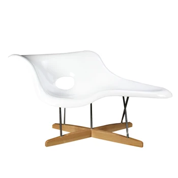 Шезлонг с утиной головой / Простое современное дизайнерское кресло для отдыха из стеклопластика, армированного стекловолокном